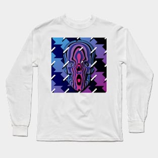 Mask Skull #5 Long Sleeve T-Shirt